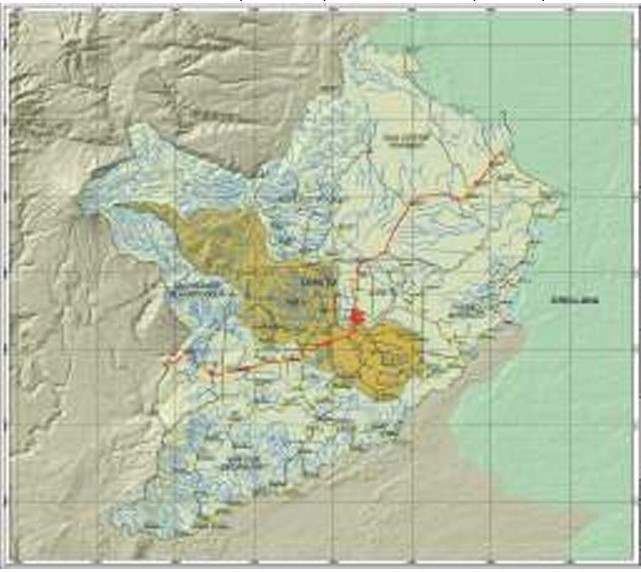 Mapa base de la parroquia Ávila Huiruno Image